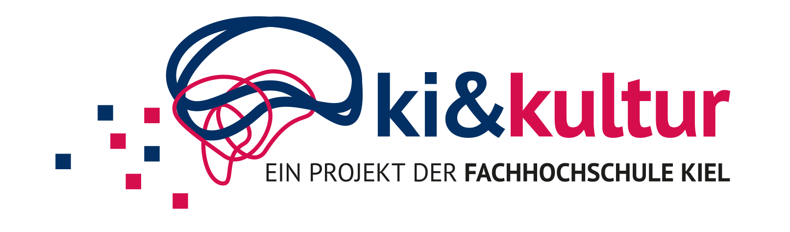 Logo ki und kultur, ein Projekt der Fachhochschule Kiel.