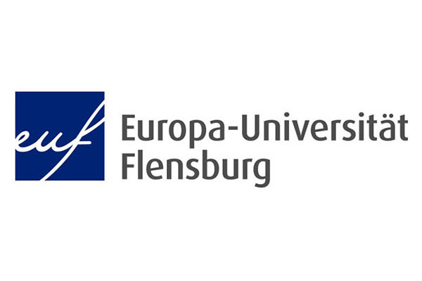 Logo der Europe-Universität Flensburg und Link zur Website.
