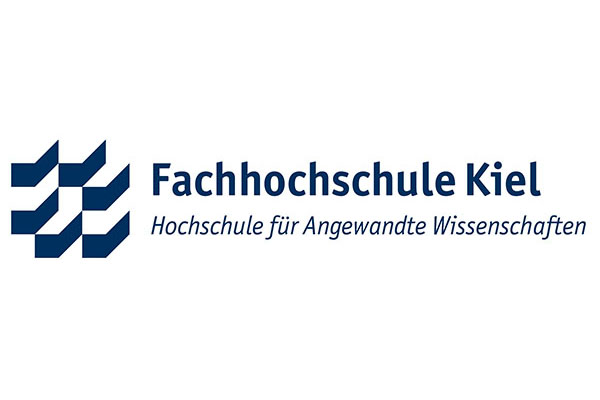 Logo der Fachhochscule Kiel und Link zur Website.